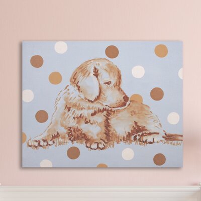 Buddy"" by Reesa Qualia Painting Print on Wrapped Canvas -  Marmont Hill, MH-REEQUA-24-C-31