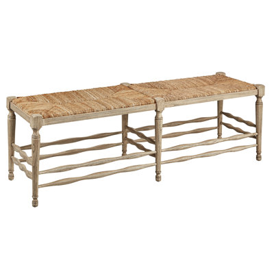 Reed Solid Wood Bench
