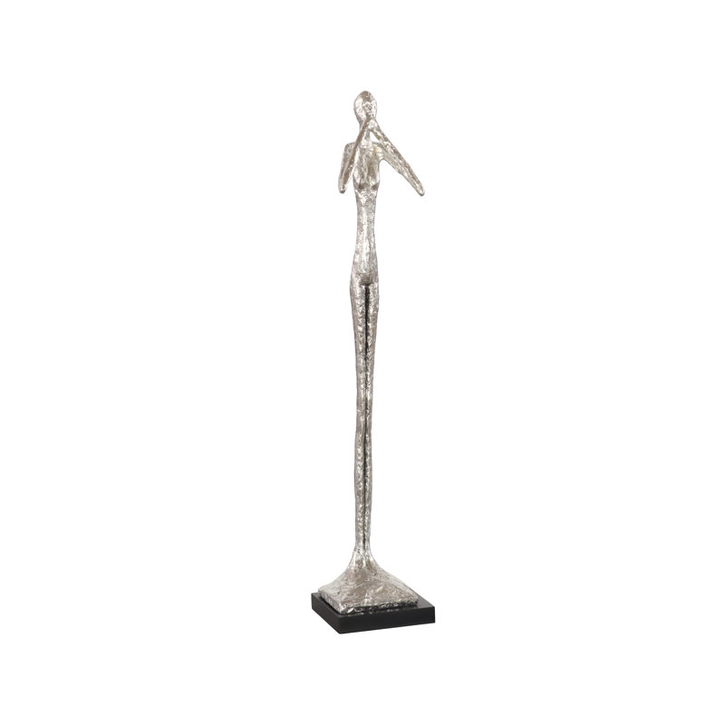 Statue «Speak No Evil Skinny», Feuille d'argent