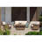 4-piece Outdoor Aluminum Wicker Sofa Set