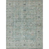 Oriental Area Rug in Blue