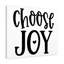 Choose Joy - Wrapped Canvas Print-831565265