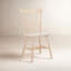 Chaise d'appoint à dossier Windsor en bois massif Matanna-247345322