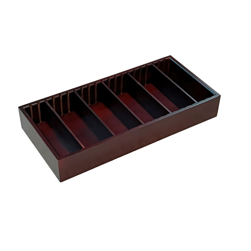 Adjustable Cigar Lazar, Dark Brown Wood