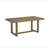 Darla 5Pc 72"W Rectangular Walnut Oak Finish Sled Dining Set-657223152