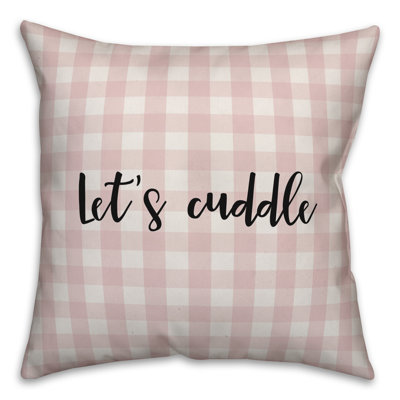  Coussin Let's Cuddle