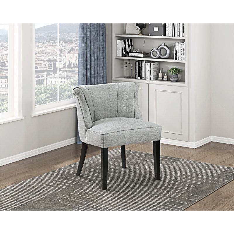 Chaise d'appoint en mousse à coussin 1pc, Gris