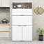 Buffet multifonctionnel avec garde-manger et rangement-1144966612