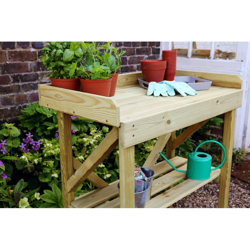 Bronsyn Wood Potting Bench
