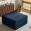 Repose-pieds Aldora 33,9 "en velours côtelé modulaire, repose-pieds à siège profond moderne pour canapé modulaire convertible et salon