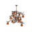 Alpharetta 12 - Light Dimmable Tiered Chandelier