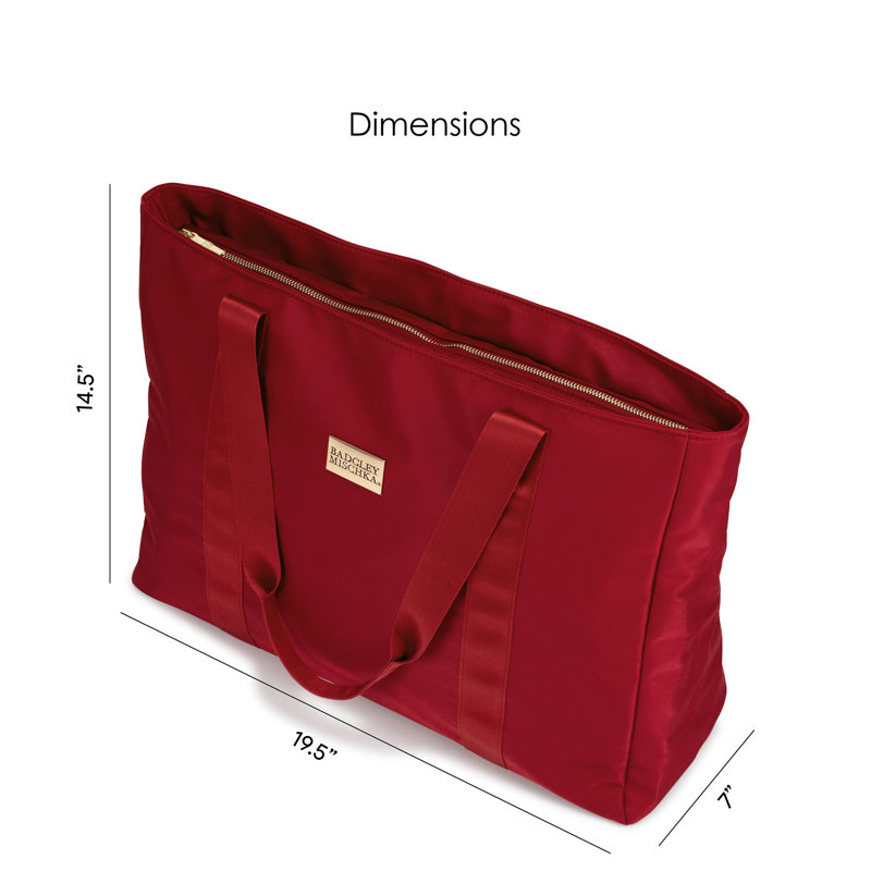 Sac de voyage Badgley Mischka, Red