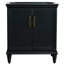 Meuble-lavabo simple 30 po avec base seulement-48909390
