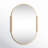 Alby Metal Oval Wall Mirror