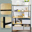 5-Tier Modern Wood Grain Bookshelf – Freestanding Bookcase and Storage Organizer for Home Office, Bedroom, and Living Room Shelving Unit