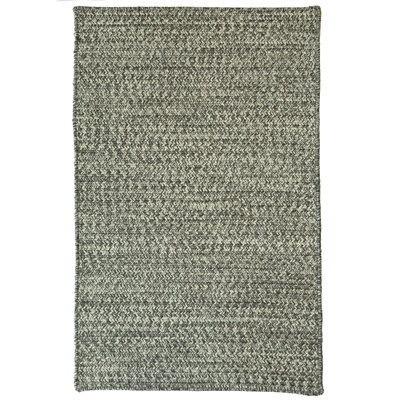 Tapis d'extérieur uni tressé Nautical Tweed