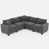 Dark Gray Chenille selected