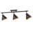 Drakeford 35.375'' 3 -Light Fixed Track Track Kit with Dimmable and Adjustable Head-543624330-661358184