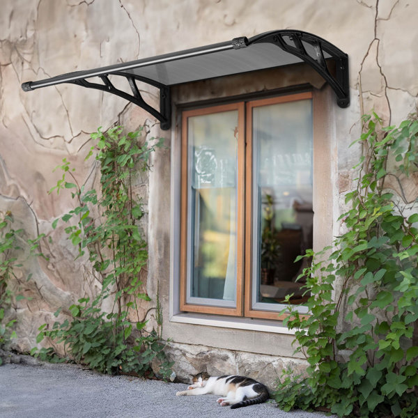 Yescom Outdoor Awning Patio Window Door Canopy Cover UV Protection ...