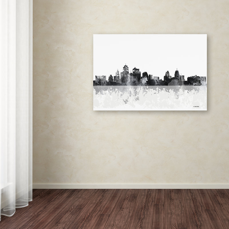 Modern & Contemporary, 22" H x 32" W x 2" D