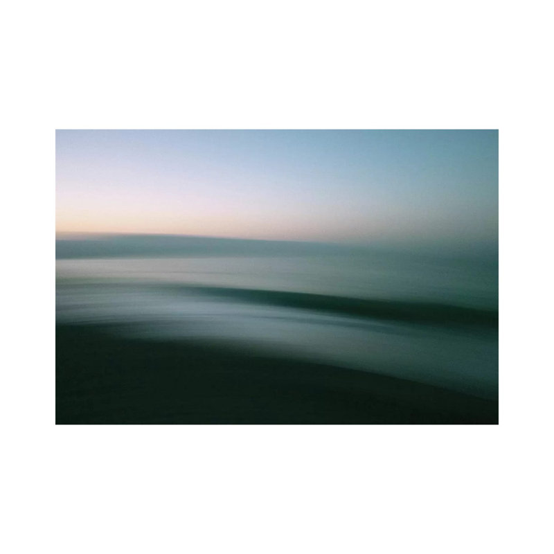 Calm Sea by Lena Weisbek - Wrapped Canvas Print, 30.48 cm H x 45.72 cm W