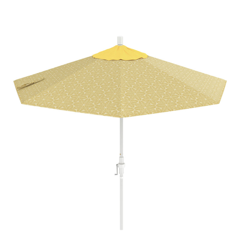 Parasol de marché 9 pi Santana Praneeth, Palmetto Sawgrass - Pacifica Premium