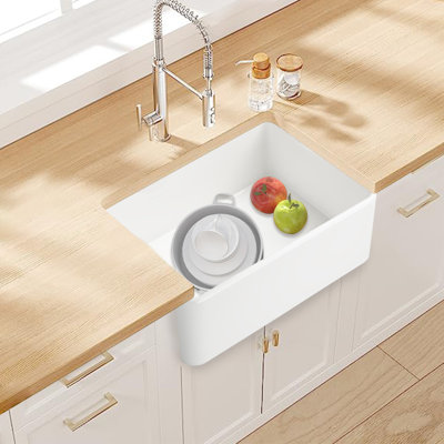 24'' L Farmhouse Single Basin Kitchen Sink