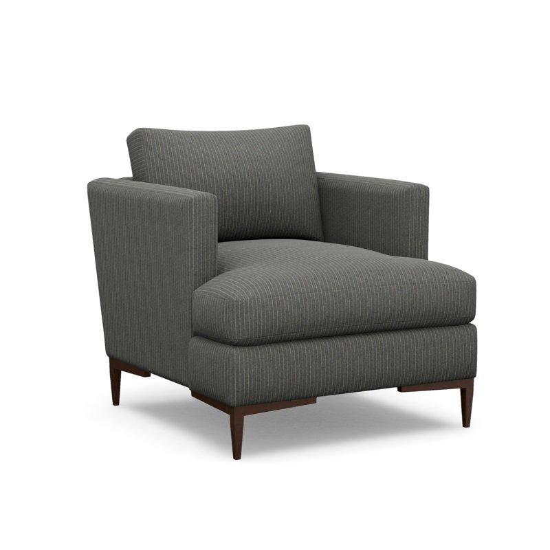 Aiden Accent Chair, Mcinnis Stone, Antique Bronze