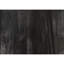 Table de salon rectangulaire noire - L 48 po, style moderne avec tablette fixe et pieds en métal, rangement pour la chambre, pieds
