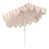 Coral Pink/White/Cream Striped