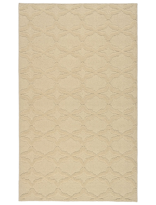 Pavillon de jardin en polypropylène antidérapant Alorton X 7 pi Tapis brun clair, Rectangle 5 pi x 7 pi