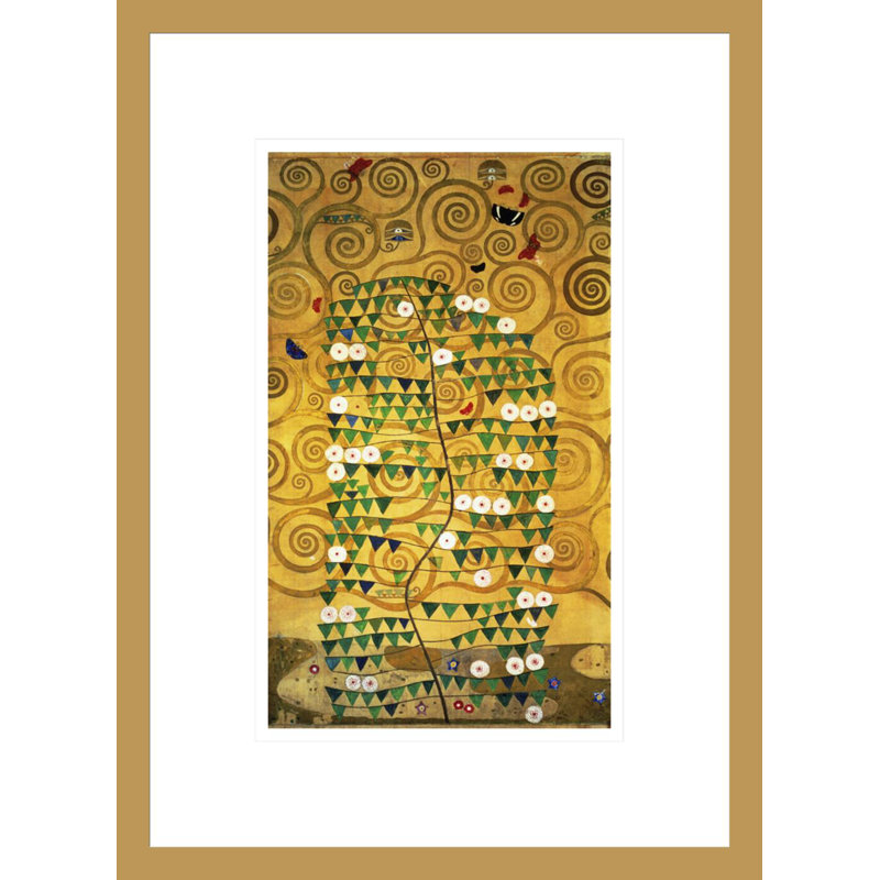 «Tree of Life» par Gustav Klimt, impression giclée sur cadre, H 16,75 po x l 12,29 po