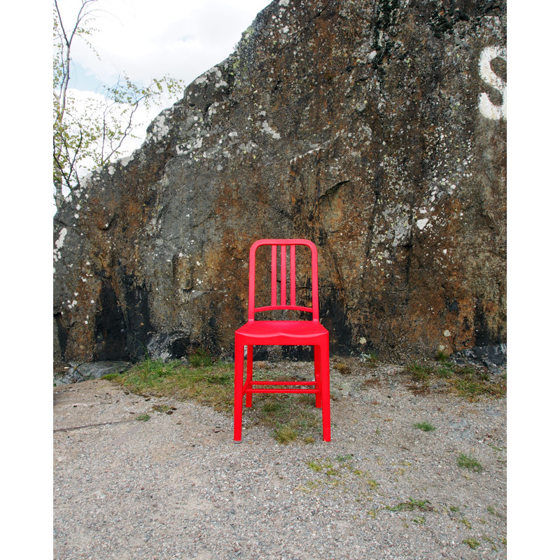 111 Navy® Side Chair by Coca-Cola, Bordeaux
