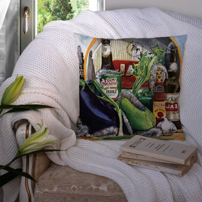Coussin décoratif intérieur / extérieur Eggplant