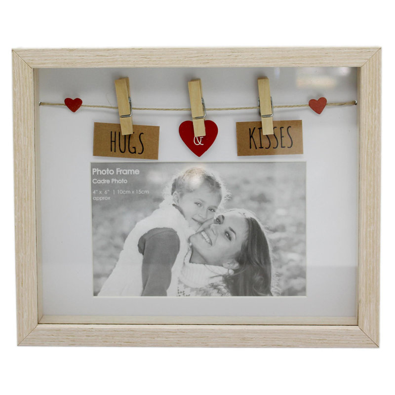 Brunkil Brown Wood Picture Frame with Mat