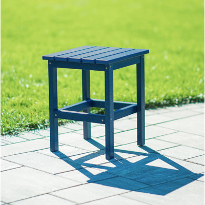 Leighton Square Outdoor Side Table , 15'' in. W 14.25'' in. D