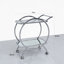 2 Tier Tea Wine Serving Cart for Kitchen, 81.5cm Drinks Metal and Tempered Glass Bar Trolley-53545554