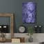 Ivy Bronx «Very Peri Botanical Print 4» par St. Hilaire Elizabeth, art mural en métal-531127627