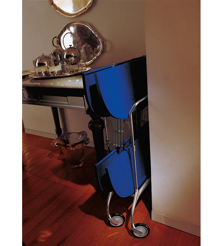 Gastone 26.77 " W Kitchen Cart, White