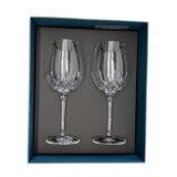 Waterford 1058182 Lismore Essence Goblets, 22flo, Set of 2, Clear Color