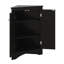 Armoire de rangement triangulaire pour salle de bain avec tablettes réglables, armoire de plancher autoportante, organisateur de coin pour petit espace-1238025429