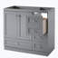 Meuble-lavabo de salle de bain sans lavabo-103491430