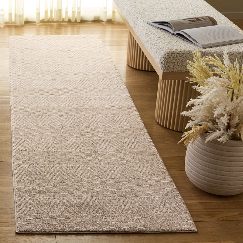 Tapis d'intérieur à chevrons Lunara Performance, 2'-6" x 8'-0" Runner