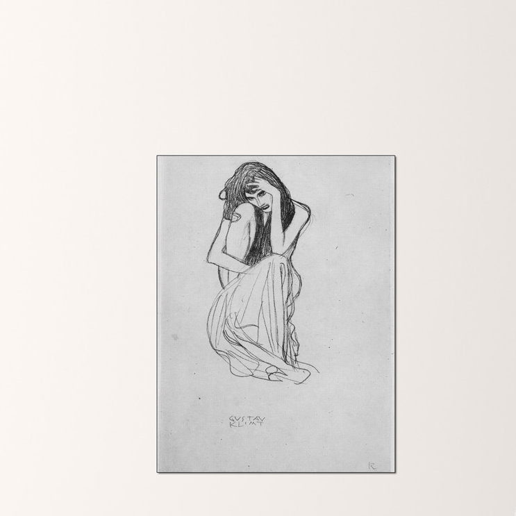 Gustav Klimt - Wrapped Canvas Print, 80cm H x 60cm W x 1.8cm D
