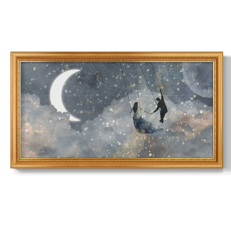 Celestial Love Collection D " Celestial Love Collection D ", 21" H x 37" W x 2.5" D