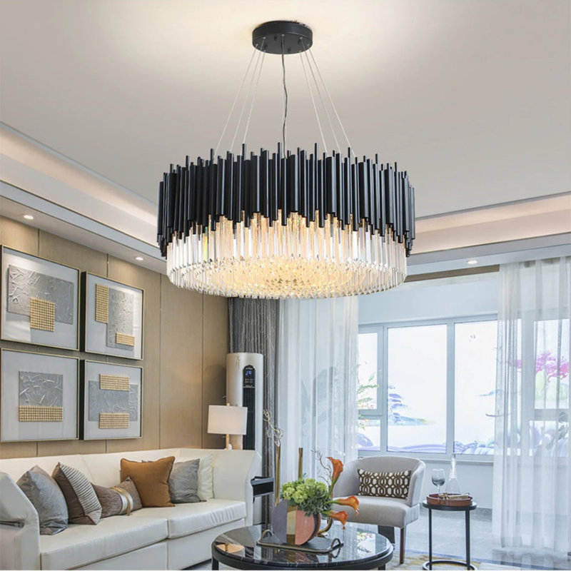 Burnette 10 - Light Crystal Chandelier