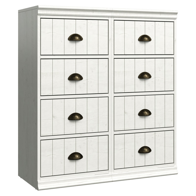 Dyisha 2-Piece 4-Drawer Dresser For Bedroom