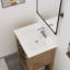 Meje 61.6Cm Single Bathroom Vanity Top in White with Sink