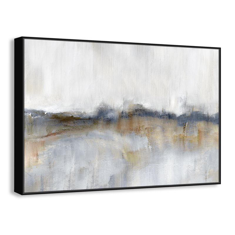 Autumnal Tide by Nan - Floater Frame Print on Canvas, Black Framed, 41.5'' H x 61.5'' W x 2'' D