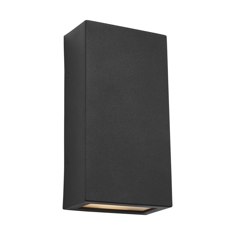Kukei LED Outdoor Wall Lantern, 10.5" H x 5.5" W x 3" D